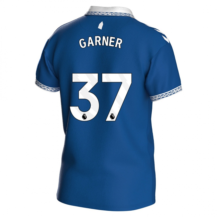 Dame James Garner #37 Kongeblå Hjemmetrøye Drakt Trøye 2023/24 Skjorter T-Skjorte