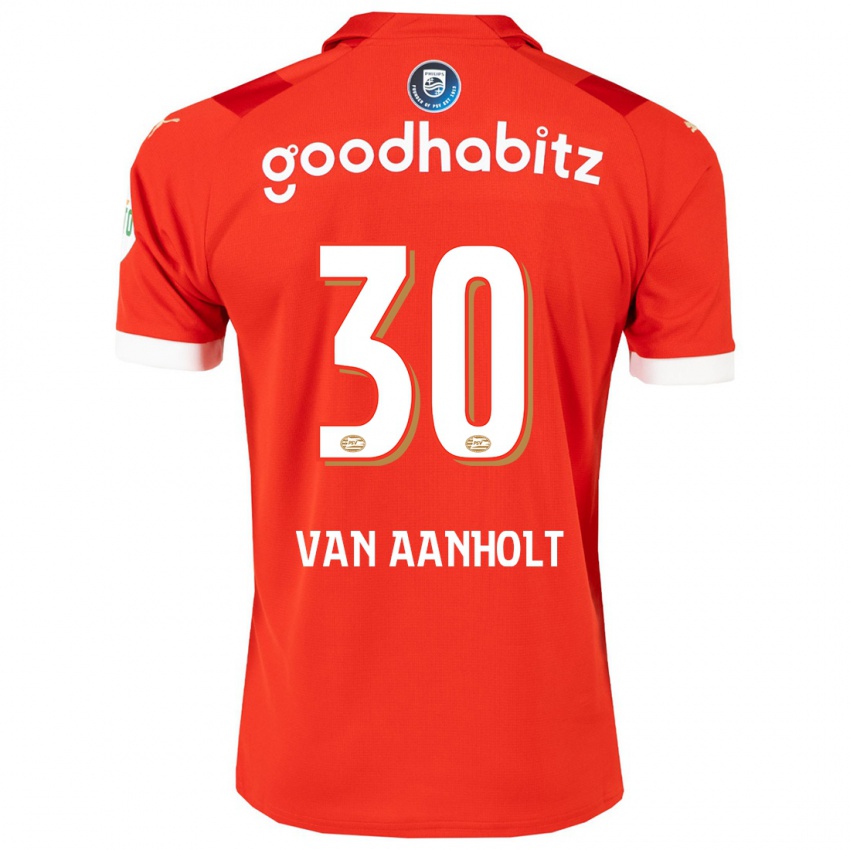 Dame Patrick Van Aanholt #30 Rød Hjemmetrøye Drakt Trøye 2023/24 Skjorter T-Skjorte
