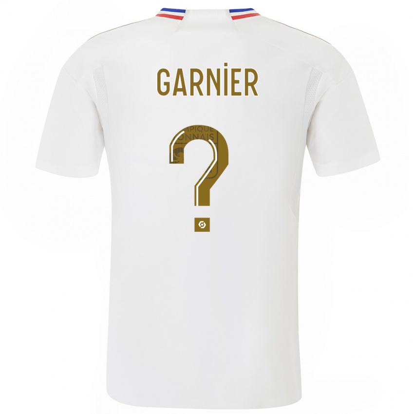 Dame Erawan Garnier #0 Hvit Hjemmetrøye Drakt Trøye 2023/24 Skjorter T-Skjorte