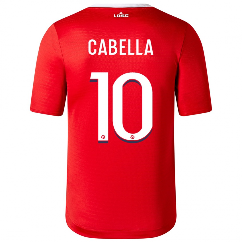 Dame Remy Cabella #10 Rød Hjemmetrøye Drakt Trøye 2023/24 Skjorter T-Skjorte
