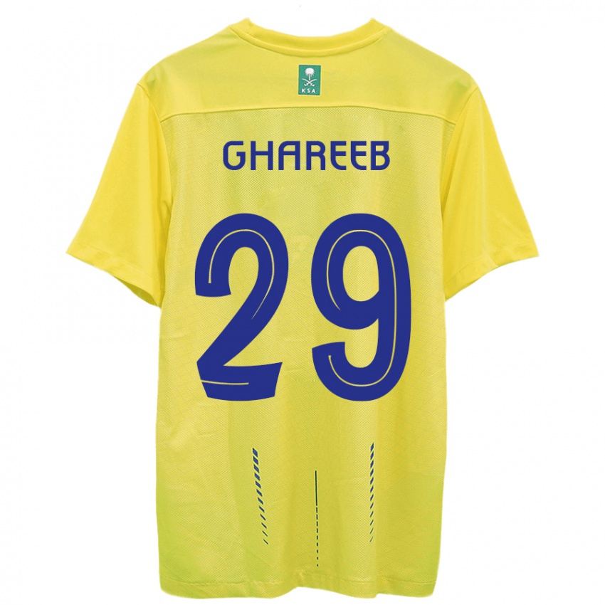 Dame Abdulrahman Ghareeb #29 Gul Hjemmetrøye Drakt Trøye 2023/24 Skjorter T-Skjorte
