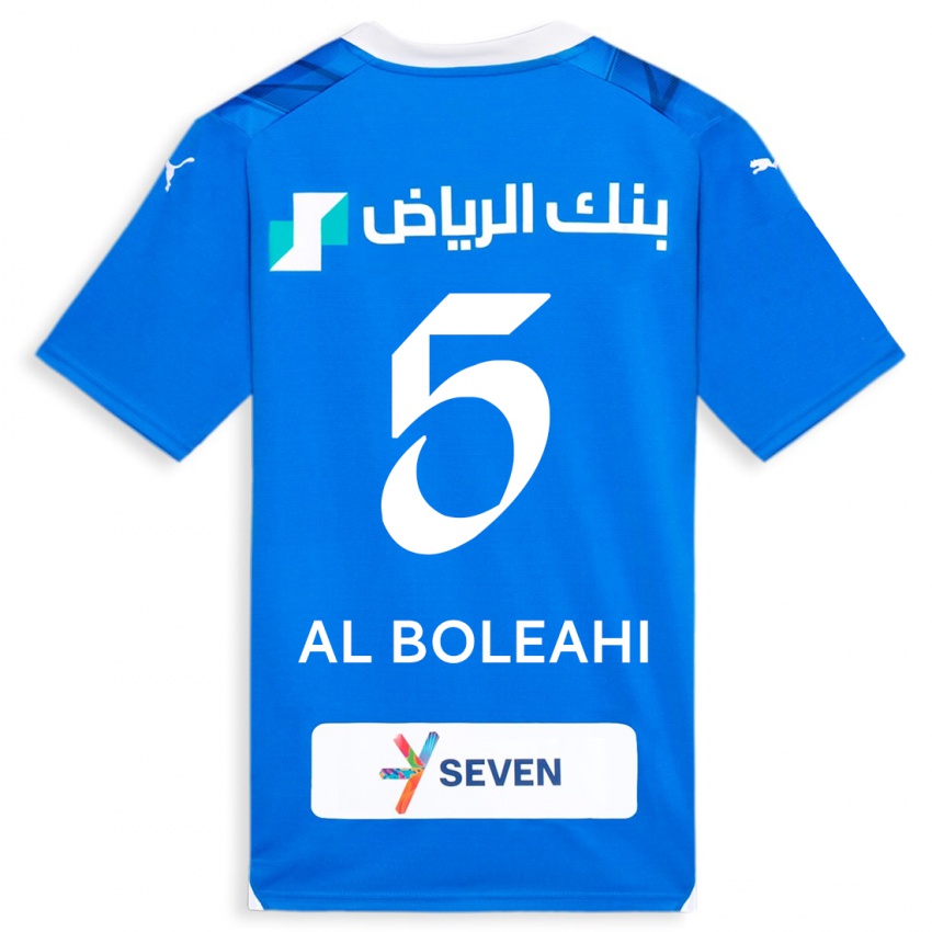 Dame Ali Al-Boleahi #5 Blå Hjemmetrøye Drakt Trøye 2023/24 Skjorter T-Skjorte