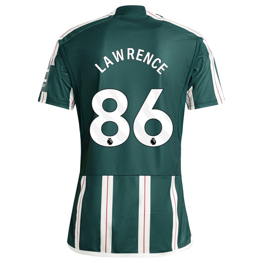 Dame Marcus Lawrence #86 Mørk Grønn Bortetrøye Drakt Trøye 2023/24 Skjorter T-Skjorte