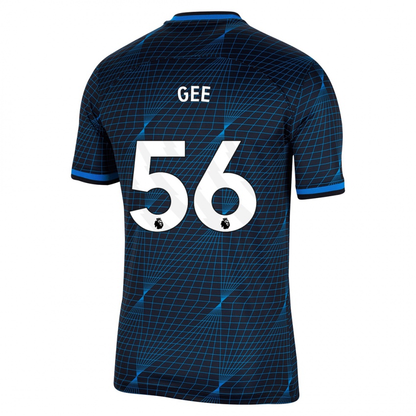 Dame Billy Gee #56 Mørke Blå Bortetrøye Drakt Trøye 2023/24 Skjorter T-Skjorte