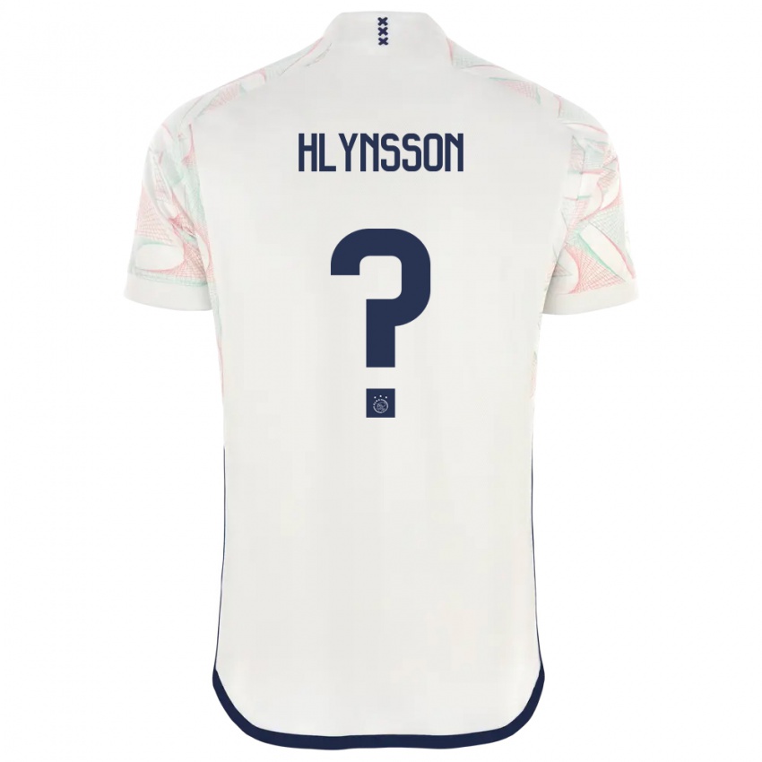 Dame Kristian Hlynsson #0 Hvit Bortetrøye Drakt Trøye 2023/24 Skjorter T-Skjorte