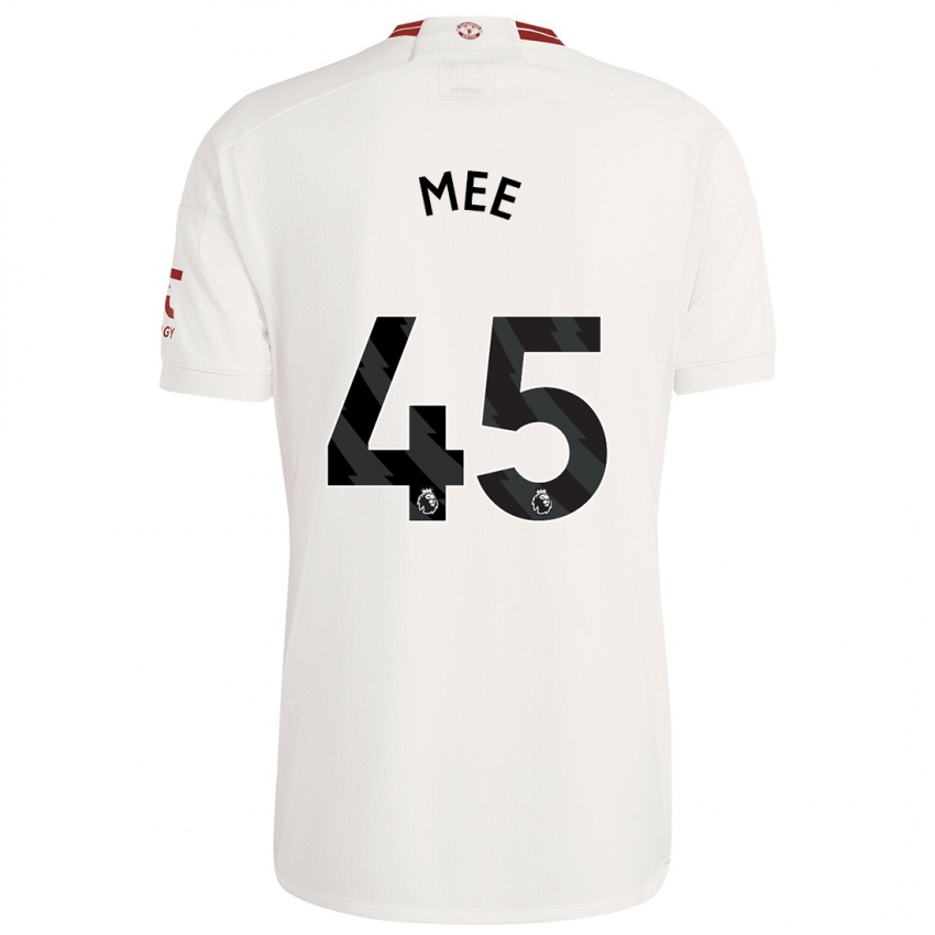 Dame Dermot Mee #45 Hvit Tredje Sett Drakt Trøye 2023/24 Skjorter T-Skjorte