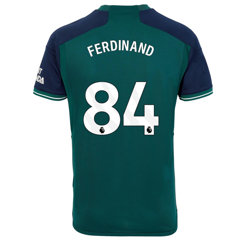 Dame Seb Ferdinand #84 Grønn Tredje Sett Drakt Trøye 2023/24 Skjorter T-Skjorte