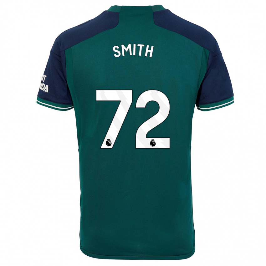Dame Matt Smith #72 Grønn Tredje Sett Drakt Trøye 2023/24 Skjorter T-Skjorte