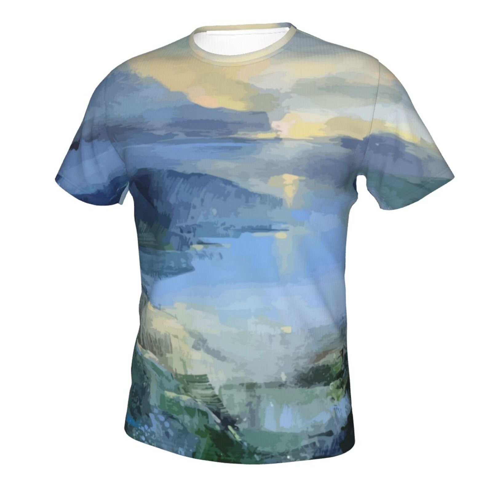 Calm Sea Malerelementer Klassisk T-skjorte